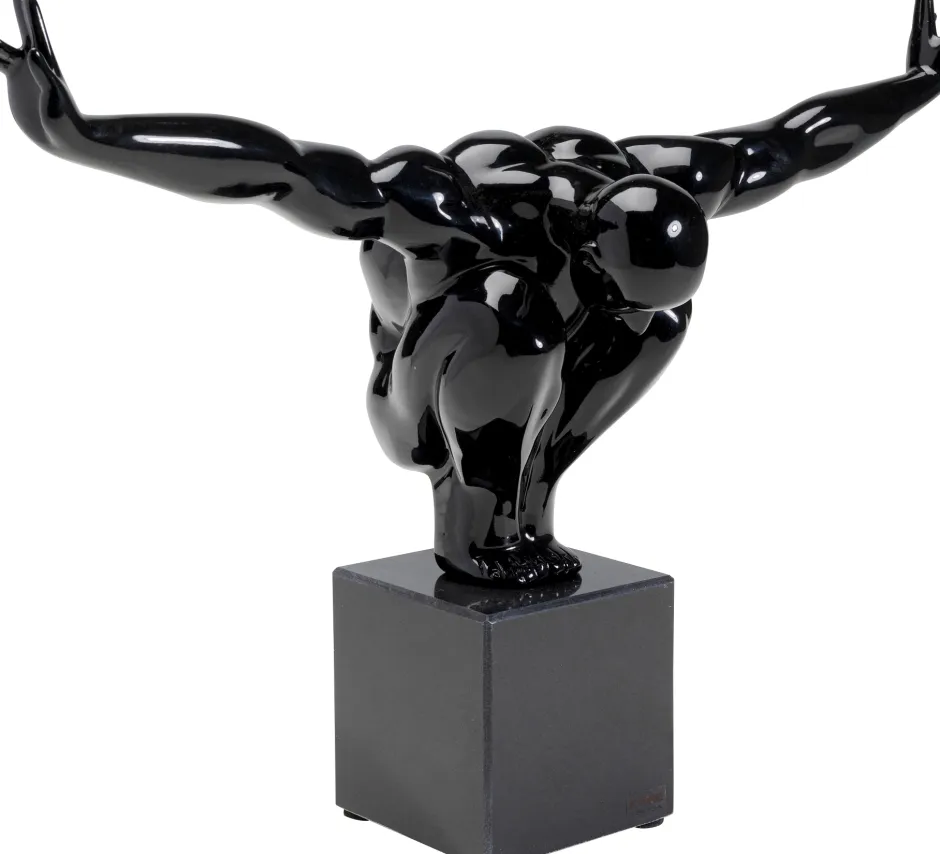 Figurka Dekoracyjna Athlet 43x29 Cm Czarna*KARE Design
