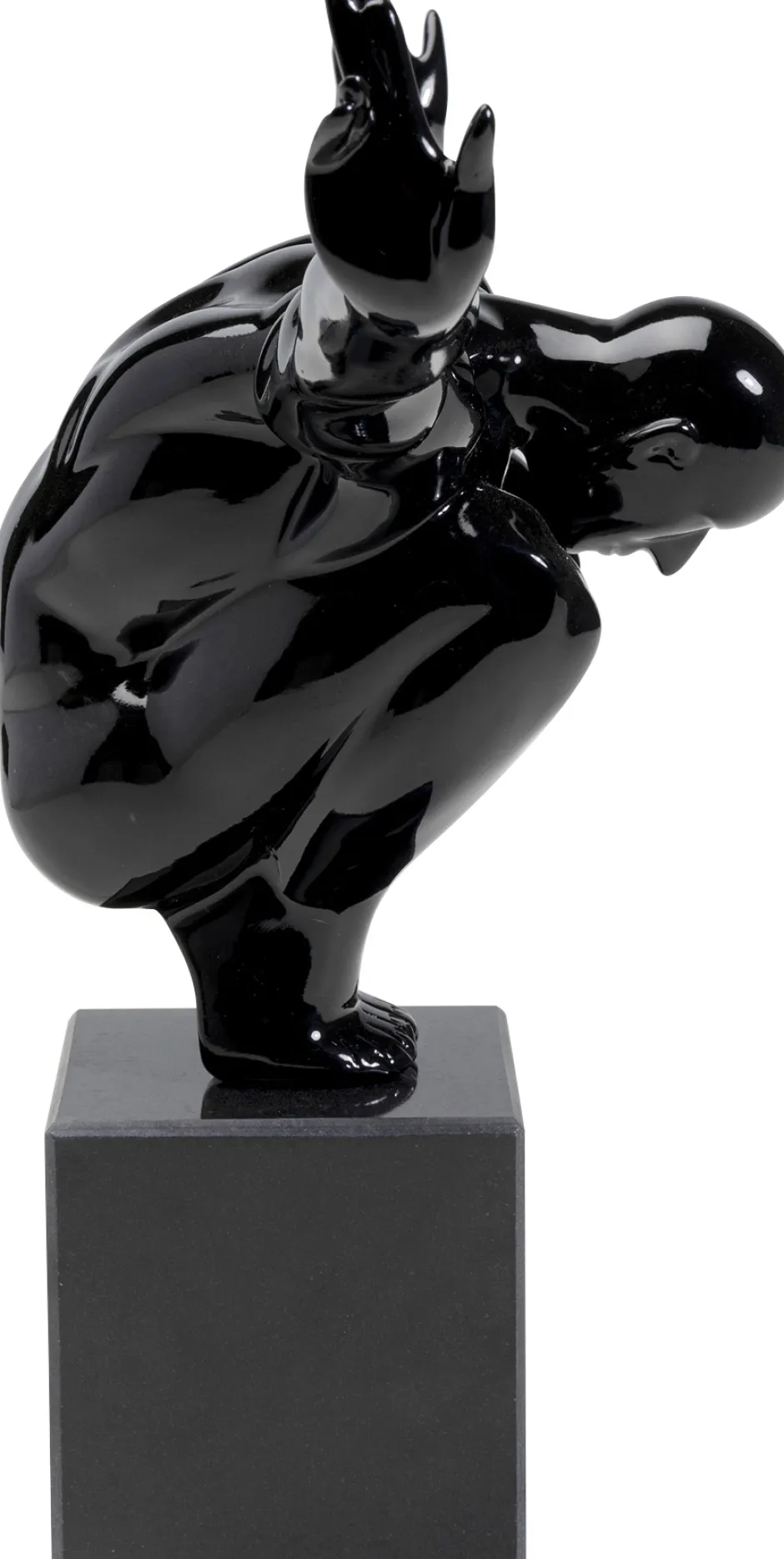 Figurka Dekoracyjna Athlet 43x29 Cm Czarna*KARE Design