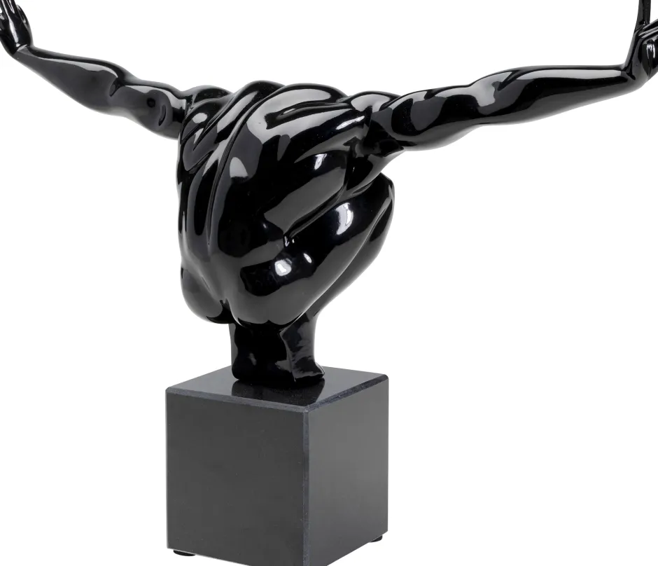 Figurka Dekoracyjna Athlet 43x29 Cm Czarna*KARE Design