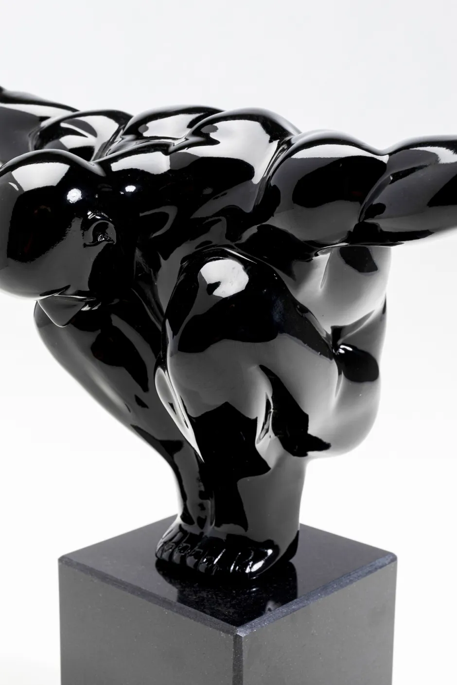 Figurka Dekoracyjna Athlet 43x29 Cm Czarna*KARE Design