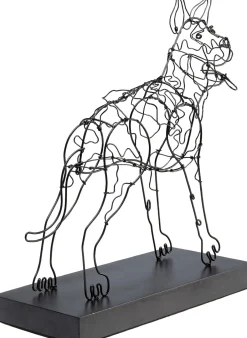 Figurka Dekoracyjna Attack Dog 31x36 Cm Czarna*KARE Design Best