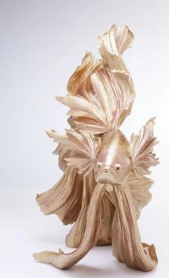 Figurka Dekoracyjna Betta Fish 63x57 Cm Złota*KARE Design Online