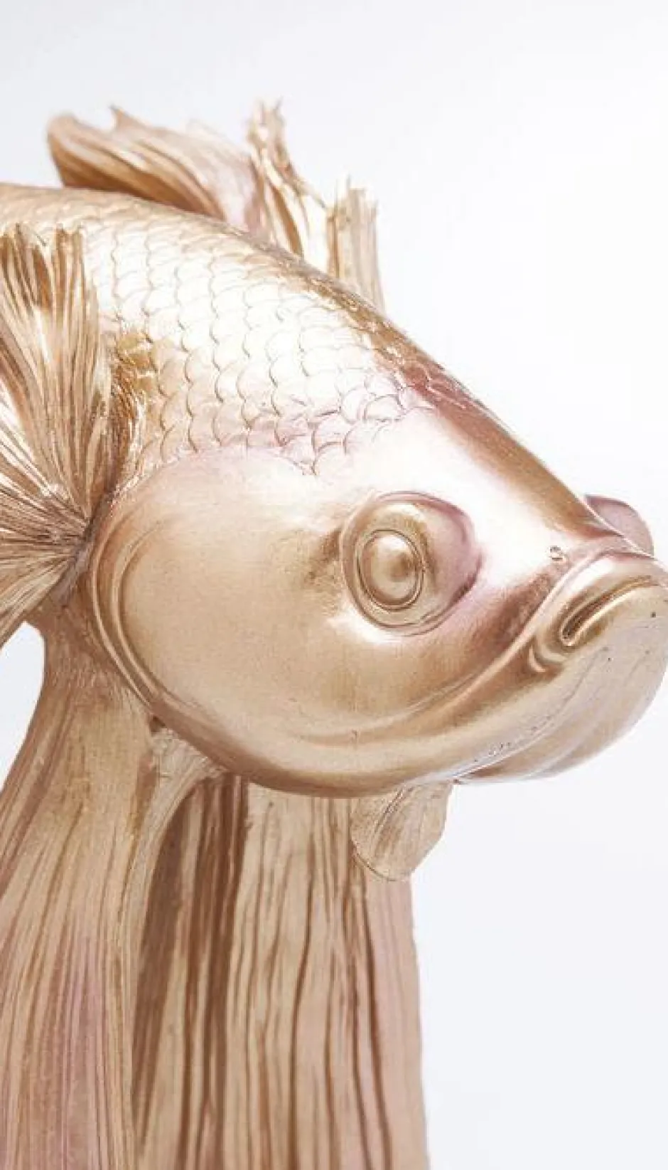 Figurka Dekoracyjna Betta Fish 63x57 Cm Złota*KARE Design Online