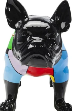 Figurka Dekoracyjna Bulldog 60x43 Cm Kolorowa*KARE Design Clearance