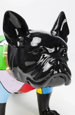 Figurka Dekoracyjna Bulldog 60x43 Cm Kolorowa*KARE Design Clearance