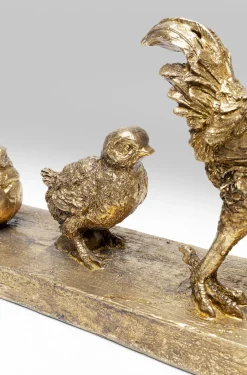 Figurka Dekoracyjna Chicken Evolution 58x28 Cm Złota*KARE Design New