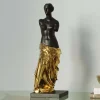 Figurka Dekoracyjna Classic Beauty 14x48 Cm Czarno-złota*KARE Design Sale