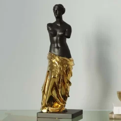 Figurka Dekoracyjna Classic Beauty 14x48 Cm Czarno-złota*KARE Design Sale