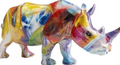 Figurka Dekoracyjna Colored Rhino 17x8 Cm*KARE Design Best