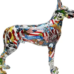 Figurka Dekoracyjna Comic Dog Maddox 39x40 Cm Kolorowa*KARE Design New