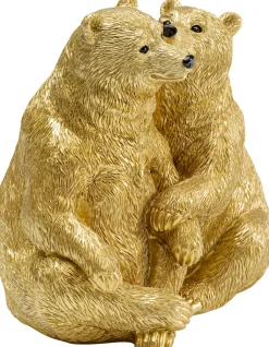 Figurka Dekoracyjna Cuddly Bears 17x16 Cm Złota*KARE Design Sale