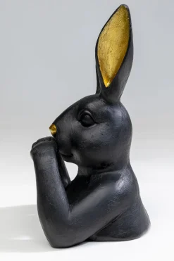 Figurka Dekoracyjna Czarno-złota Królik 14x23 Cm*KARE Design Sale