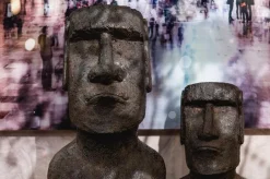 Figurka Dekoracyjna Easter Island 59 Cm Szara*KARE Design Best