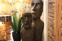 Figurka Dekoracyjna Easter Island 59 Cm Szara*KARE Design Best