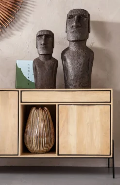Figurka Dekoracyjna Easter Island 59 Cm Szara*KARE Design Best