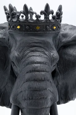 Figurka Dekoracyjna Elephant Royal 49x57 Cm Czarna*KARE Design Hot
