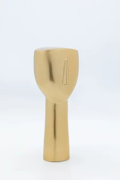 Figurka Dekoracyjna Face 15x36 Cm Złota*KARE Design Outlet
