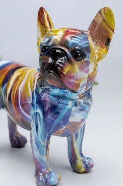 Figurka Dekoracyjna Frenchie 24x22 Cm Kolorowa*KARE Design Outlet