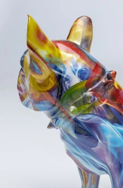 Figurka Dekoracyjna Frenchie 24x22 Cm Kolorowa*KARE Design Outlet