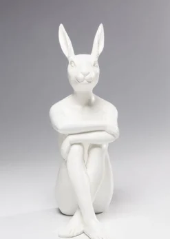 Figurka Dekoracyjna Gangster Rabbit 26x39 Cm Biała*KARE Design Clearance