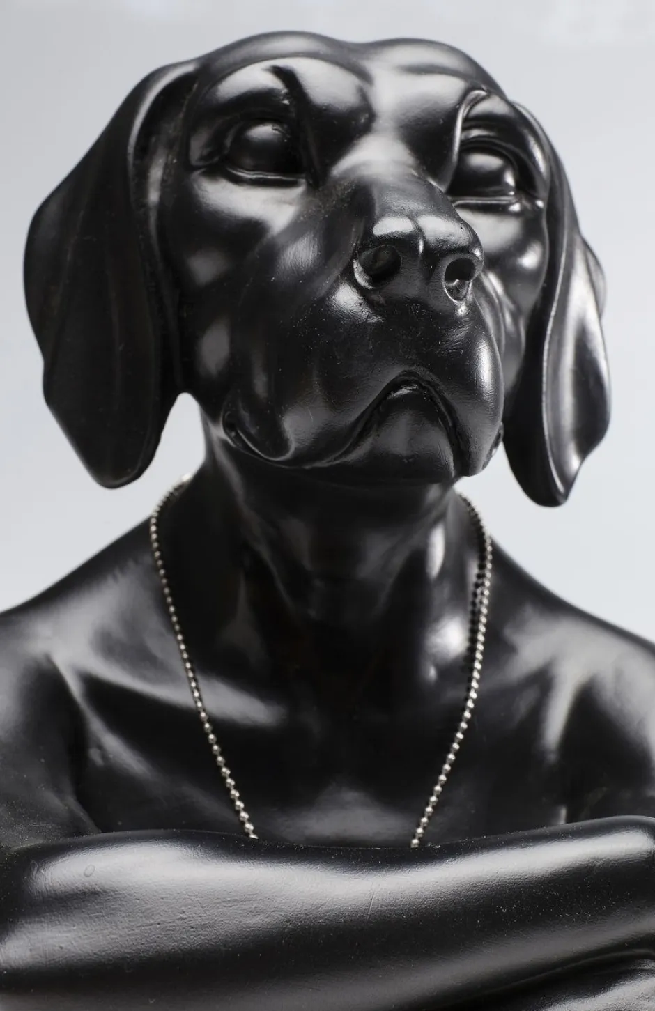 Figurka Dekoracyjna Gangster Dog 26x33 Cm Czarna*KARE Design