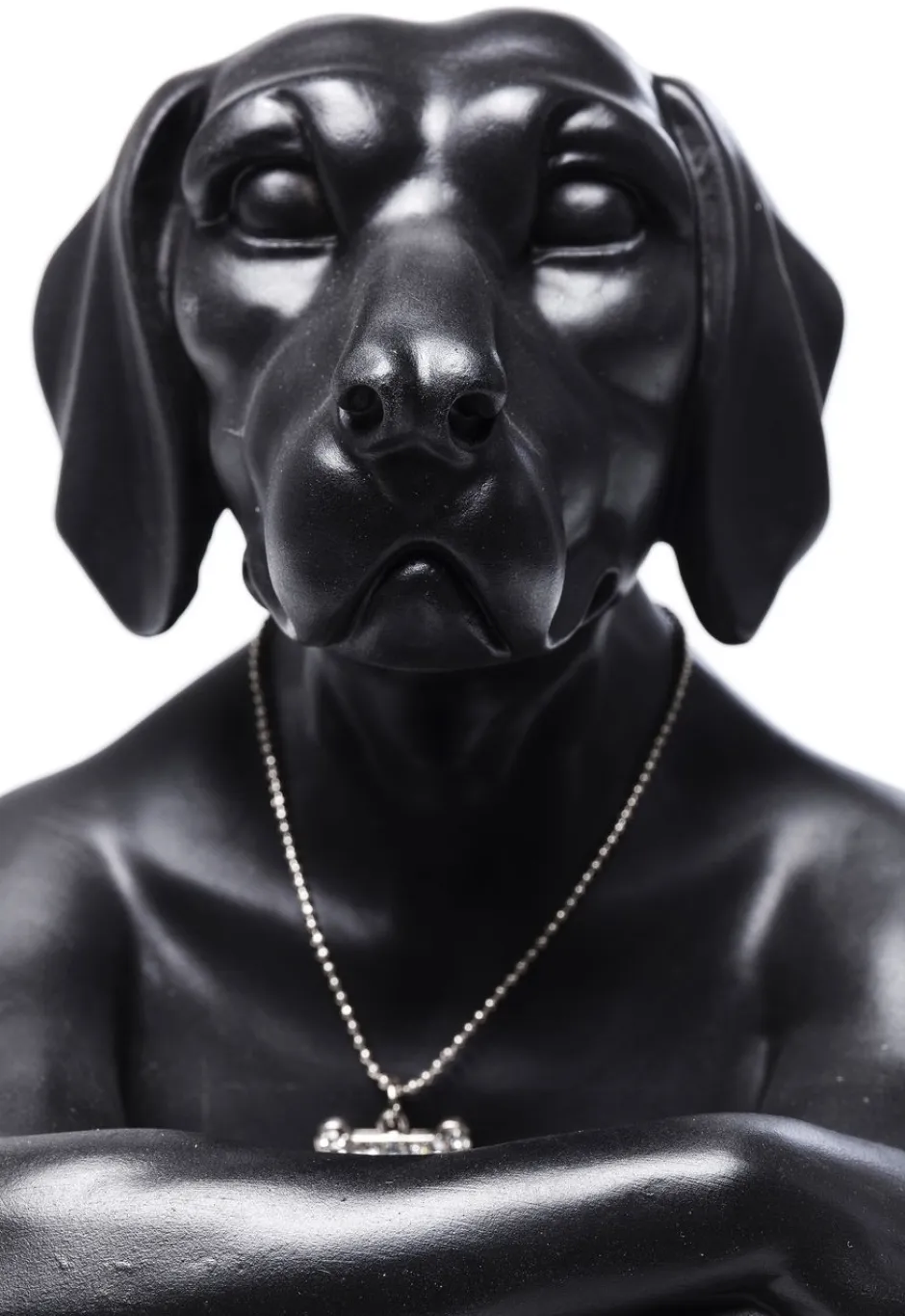 Figurka Dekoracyjna Gangster Dog 26x33 Cm Czarna*KARE Design
