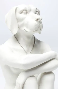 Figurka Dekoracyjna Gangster Dog 26x33 Cm Kremowa*KARE Design Discount