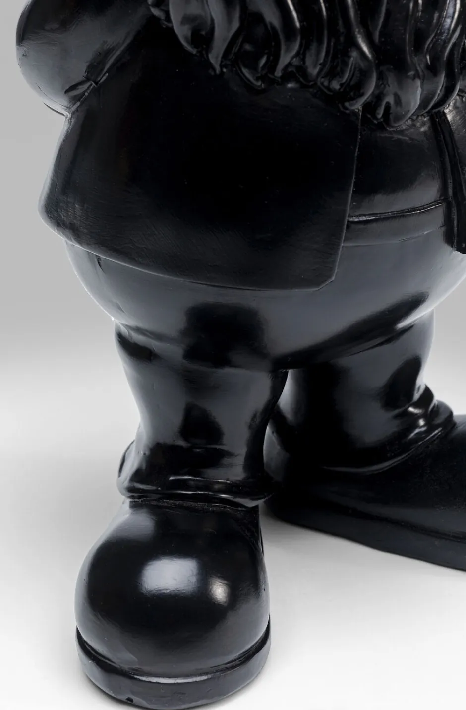 Figurka Dekoracyjna Gnome Standing 10x30 Cm Czarno-złota*KARE Design Outlet