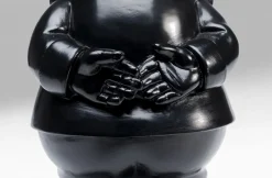 Figurka Dekoracyjna Gnome Standing 10x30 Cm Czarno-złota*KARE Design Outlet