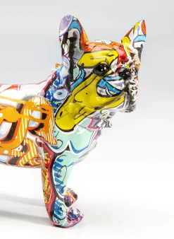 Figurka Dekoracyjna Grafitti Dog 24x22 Cm Kolorowa*KARE Design Online