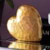 Figurka Dekoracyjna Heart 14x14 Cm Złota*KARE Design