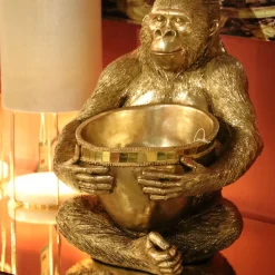 Figurka Dekoracyjna Holding Bowl 33x41 Cm Złota*KARE Design Sale