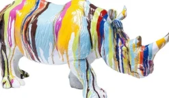 Figurka Dekoracyjna Rhino 55x26 Cm Kolorowa*KARE Design Hot