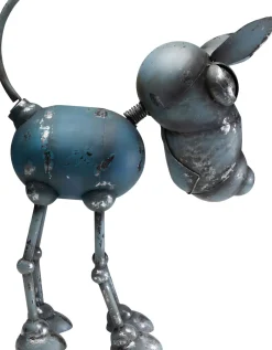 Figurka Dekoracyjna Stalowa Pies Robot 52x60 Cm*KARE Design Outlet