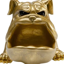 Figurka Dekoracyjna Ze Schowkiem Złota Motyw Zwierzęcy Pies 37x23 Cm*KARE Design Outlet