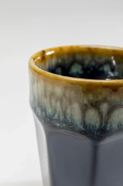 Filiżanka Do Espresso Kamionkowa Ciemnoniebieska 105 Ml*KARE Design Best