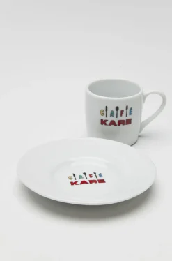 Filiżanka Do Espresso Ze Spodkiem Cafe Kare Biała*KARE Design Sale