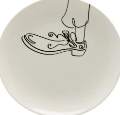 Filiżanka Ze Spodkiem Porcelana Ręcznie Malowana 160 Ml Banan*KARE Design