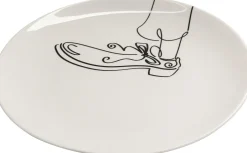 Filiżanka Ze Spodkiem Porcelana Ręcznie Malowana 160 Ml Banan*KARE Design