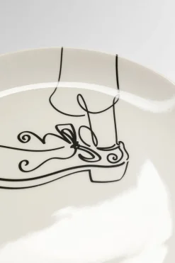 Filiżanka Ze Spodkiem Porcelana Ręcznie Malowana 160 Ml Banan*KARE Design