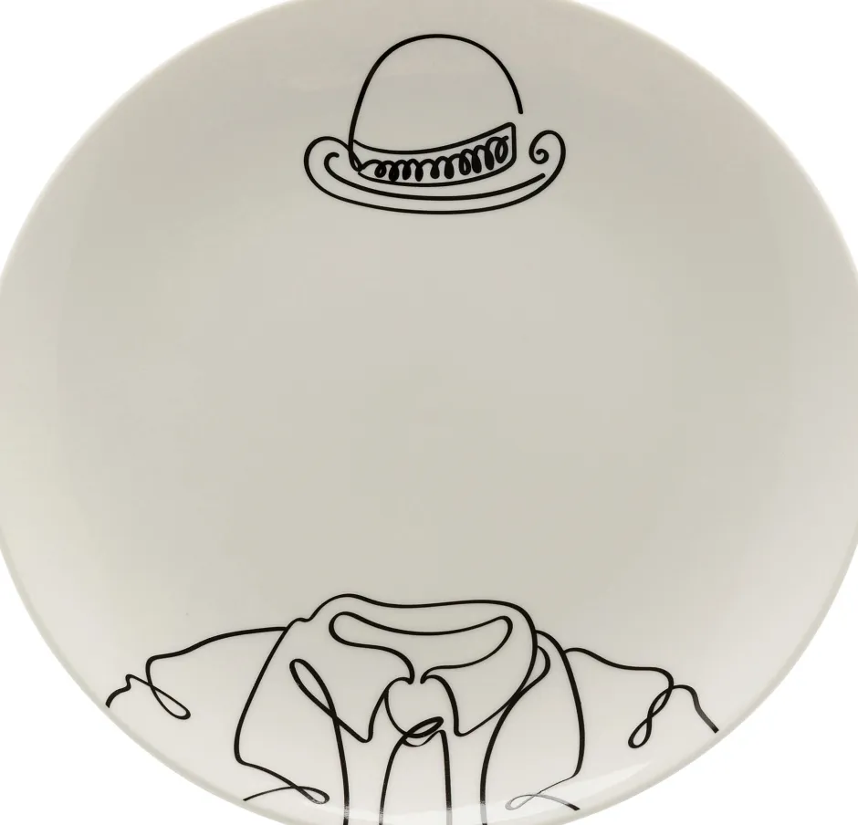 Filiżanka Ze Spodkiem Porcelana Ręcznie Malowana 160 Ml Jabłko*KARE Design Hot