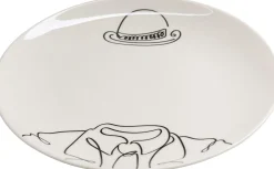 Filiżanka Ze Spodkiem Porcelana Ręcznie Malowana 160 Ml Jabłko*KARE Design Hot