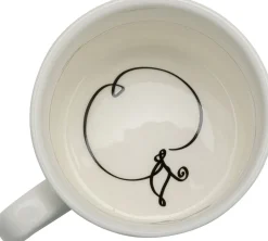 Filiżanka Ze Spodkiem Porcelana Ręcznie Malowana 160 Ml Jabłko*KARE Design Hot