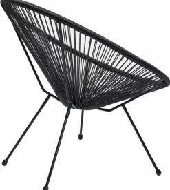 Fotel Acapulco Czarny*KARE Design Sale