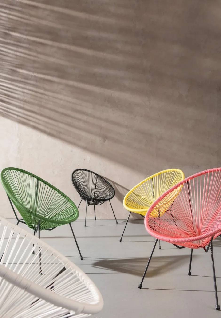Fotel Acapulco Czarny*KARE Design Sale