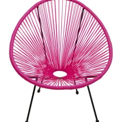 Fotel Acapulco 73x85 Cm Różowy*KARE Design Sale