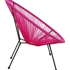 Fotel Acapulco 73x85 Cm Różowy*KARE Design Sale
