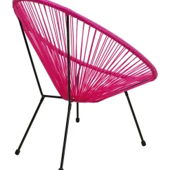 Fotel Acapulco 73x85 Cm Różowy*KARE Design Sale
