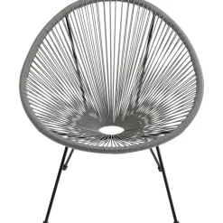 Fotel Acapulco 73x85 Cm Szary*KARE Design Outlet