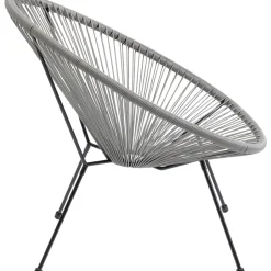 Fotel Acapulco 73x85 Cm Szary*KARE Design Outlet